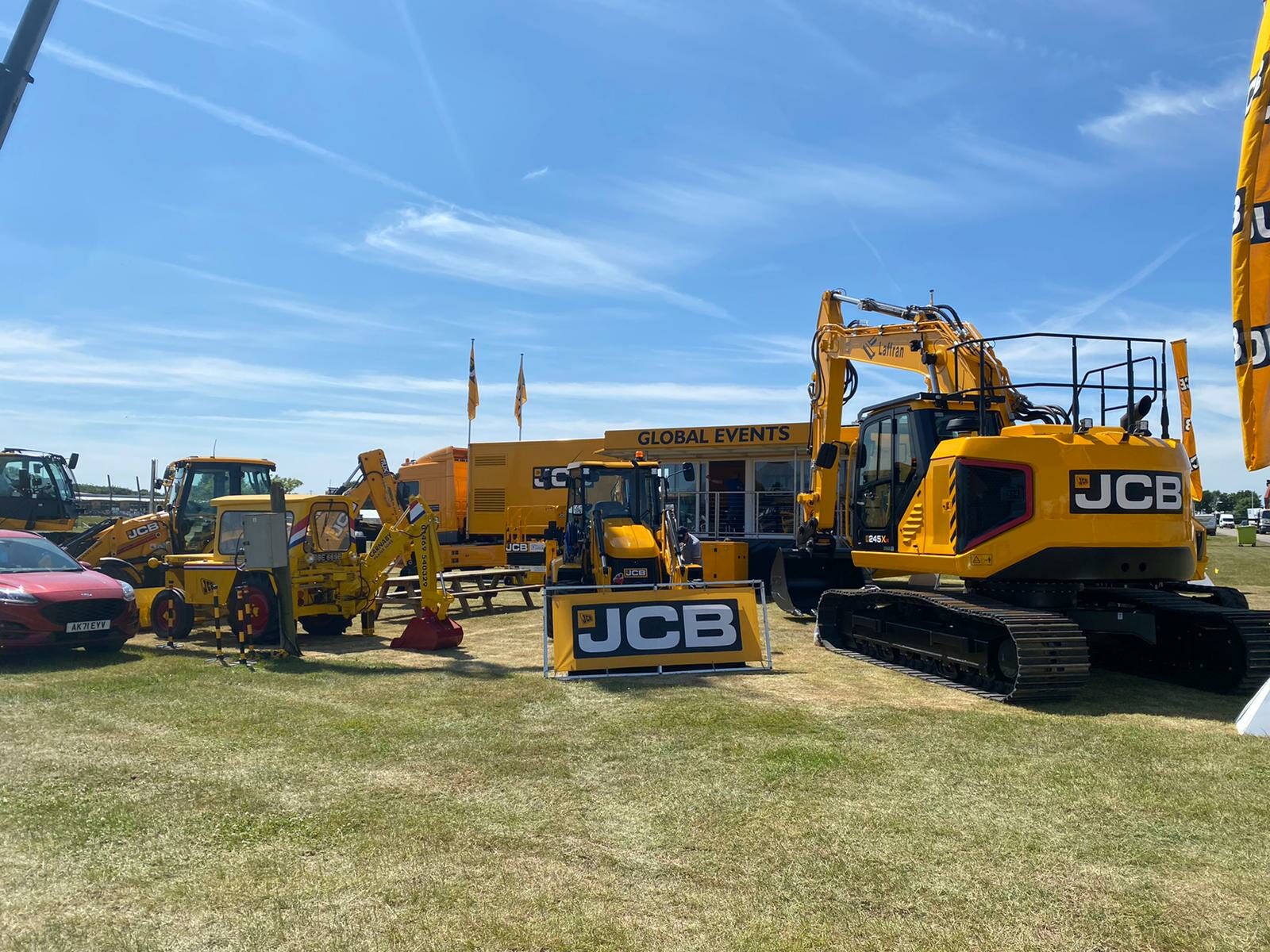 JCB Returns to the Lincolnshire Show 2022