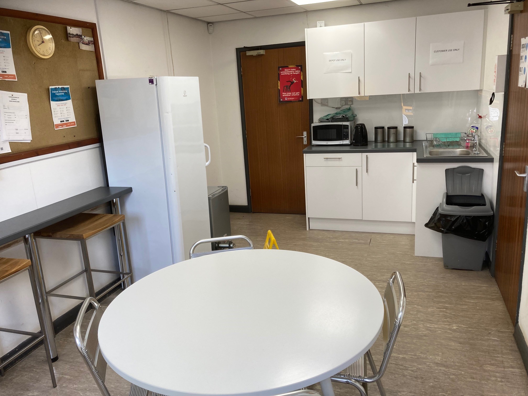 New Canteen Facilities at Lincoln Depot