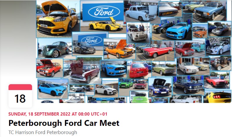 Peterborough Car Meet – 18th September 2022