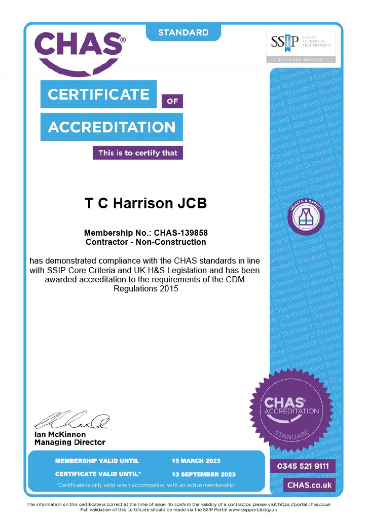 CHAS Certification