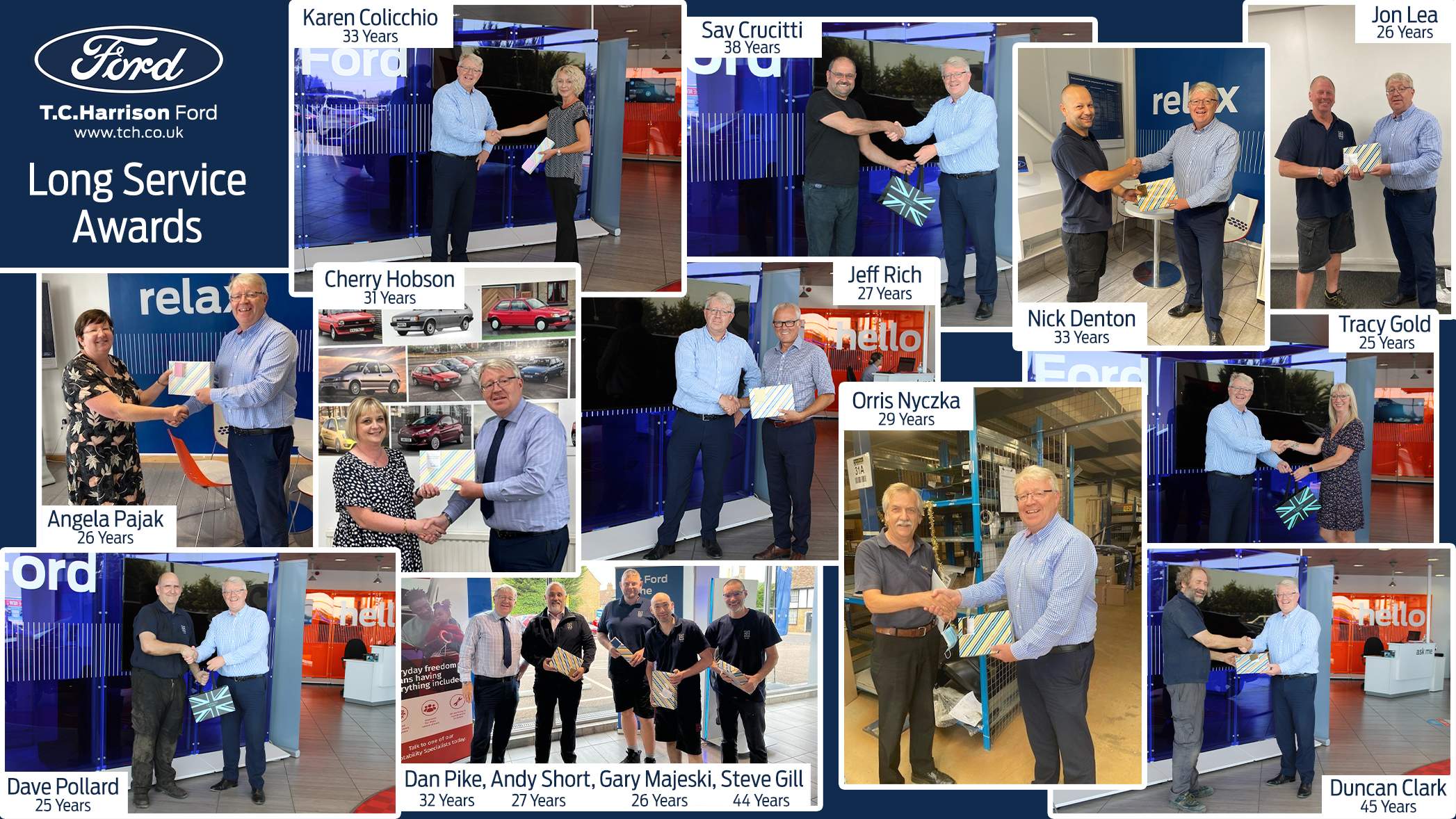 Ford Southern Region Long Service Awards