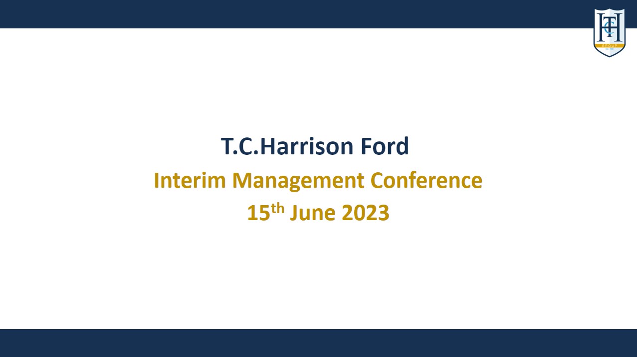 TCH Ford Interim Management Conference