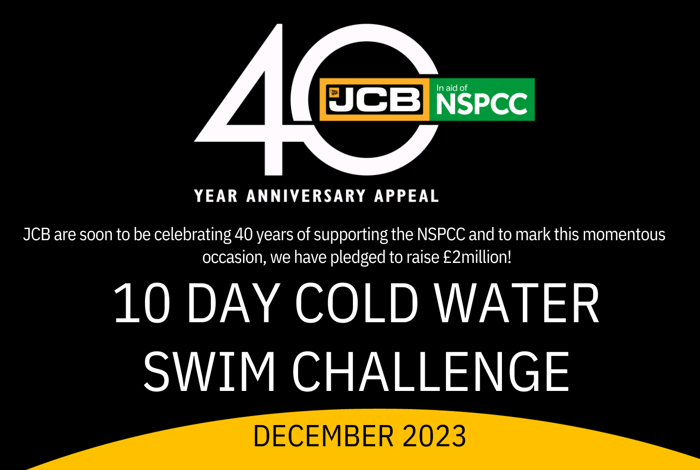 JCB 10 Day Cold Water Swim Challenge