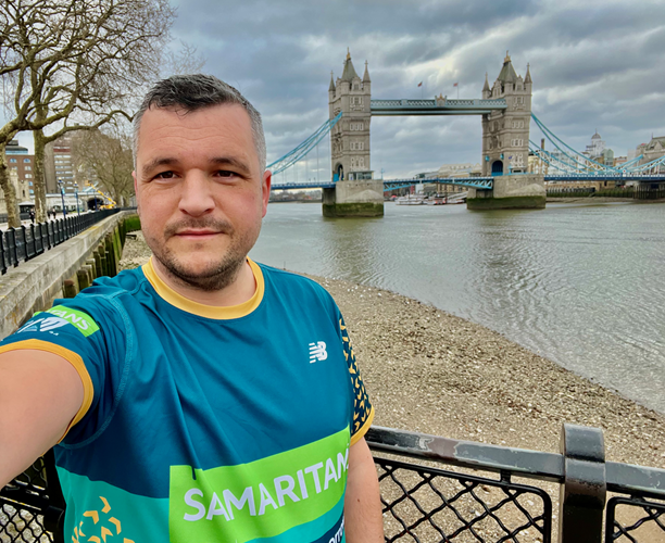 Matthew Pearson To Run London Marathon For The Samaritans