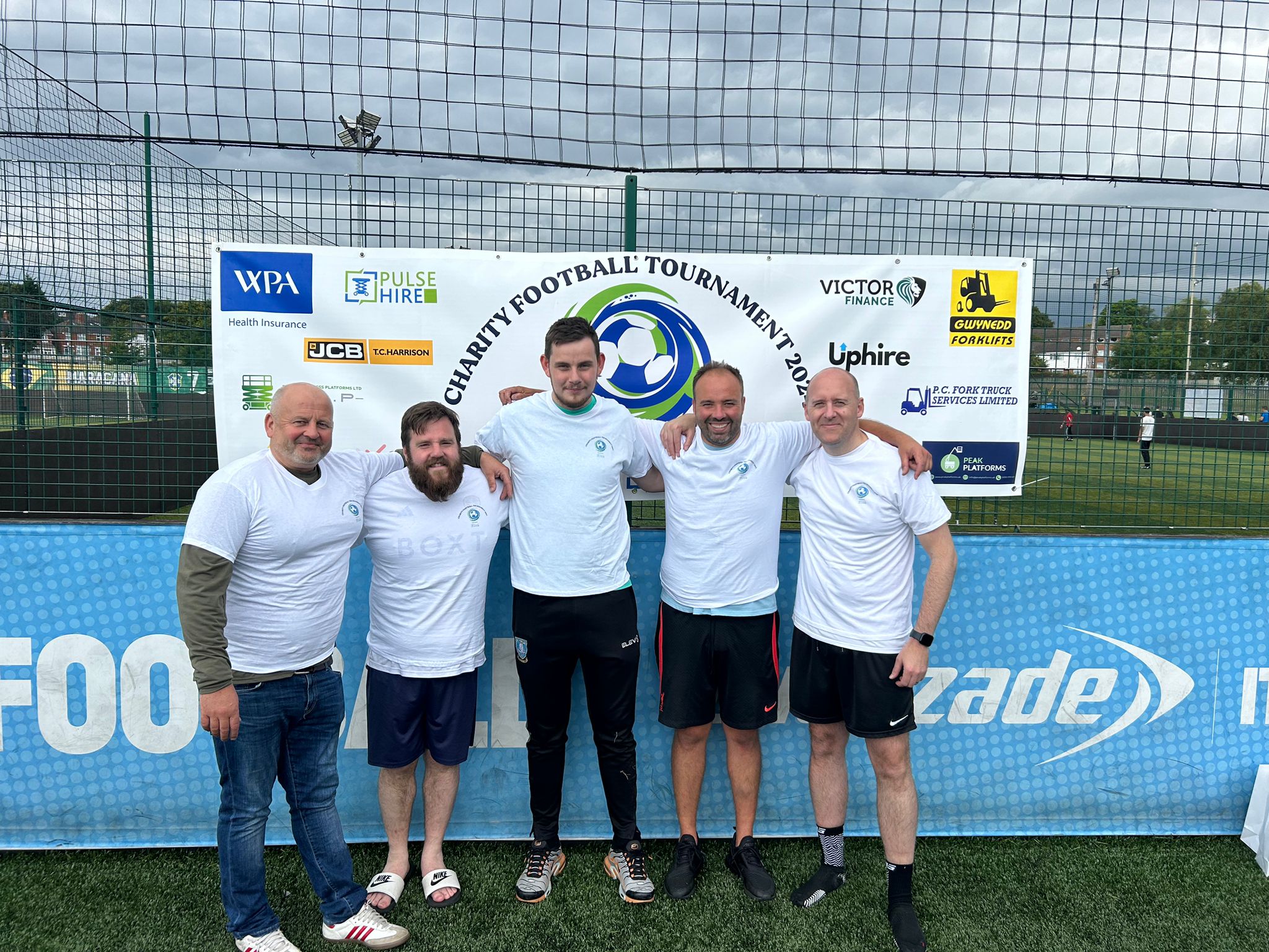 TCH JCB Takes Part in Football Fundraising Fun!