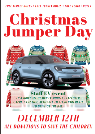 Christmas Jumper Day – 12th December 😃