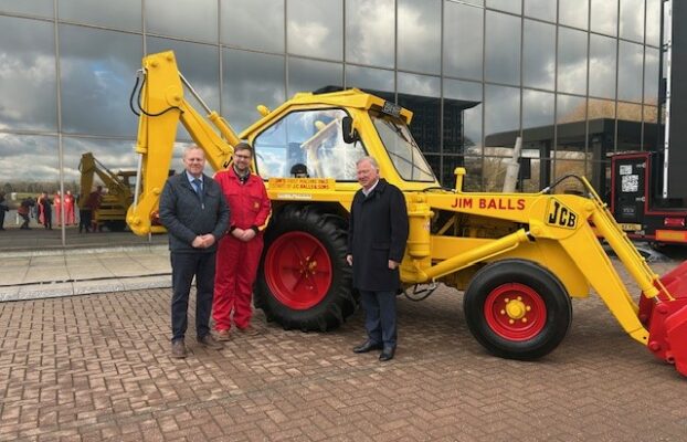 JCB Celebrates 1 Millionth Backhoe Loader being built