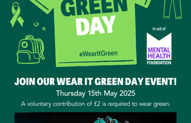 Wear It Green Day Thursday 15th May 2025