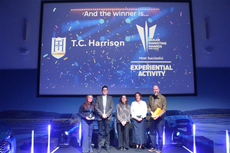 Marketing Team win Award at Ford Dealer Marketing Conference!